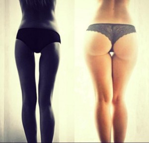 Glutei,trasformazione